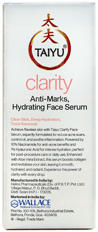 Taiyu Clarity Anti-Marks Hydrating Face Serum 20ml