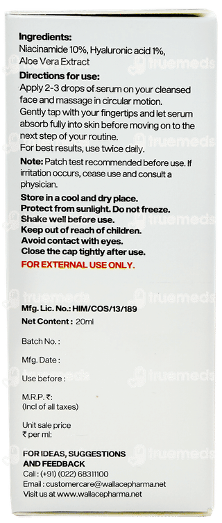 Taiyu Clarity Anti-Marks Hydrating Face Serum 20ml