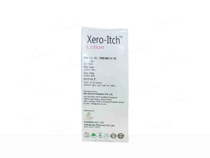 Indolands XeroItch Soothing Emollient Lotion For Dry Itchy Skin 100ml