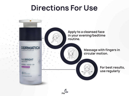 DERMATICA RetiBRIGHT Night Cream 30ml