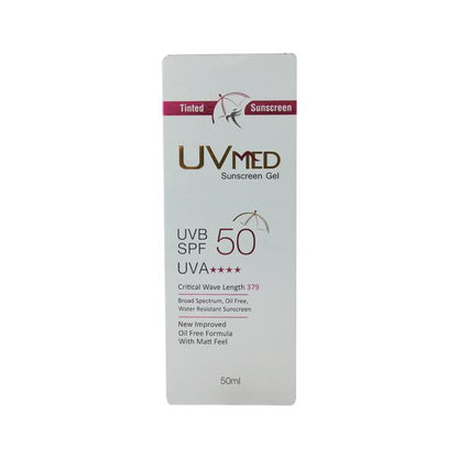 UVmed sunscreen gel 50ml pack of 2