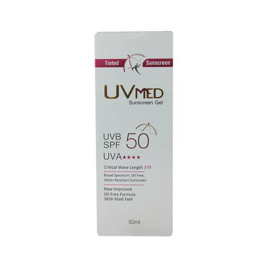 UVmed sunscreen gel 50ml pack of 2
