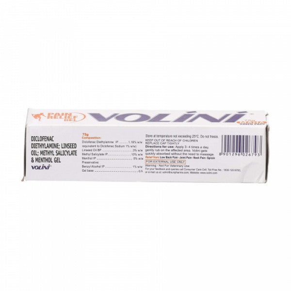 Volini Pain Relief Gel, 75gm