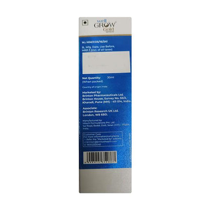 Well grow gold hair serum 30ml